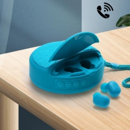 Wireless Bluetooth earphone speaker, subwoofer card insertion USB drive